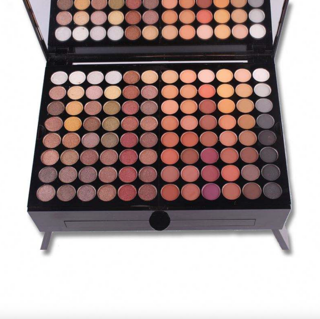Professional 194-Color Eyeshadow Palette – Matte & Glitter Makeup Set