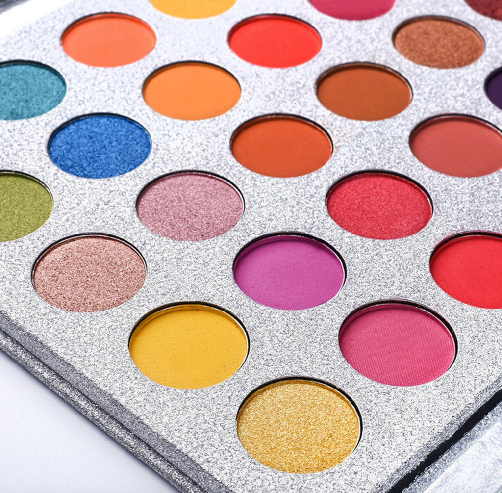 63-Color Rainbow Eyeshadow Palette – Highly Pigmented Matte & Glitter Makeup
