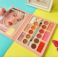 18-Color Face & Eye Makeup Palette – Matte & Shimmer Cosmetic Set