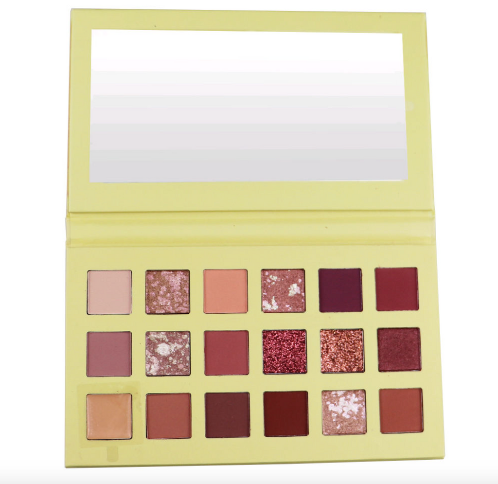 Professional 18-Color Eyeshadow Palette – Waterproof Matte & Shimmer Makeup