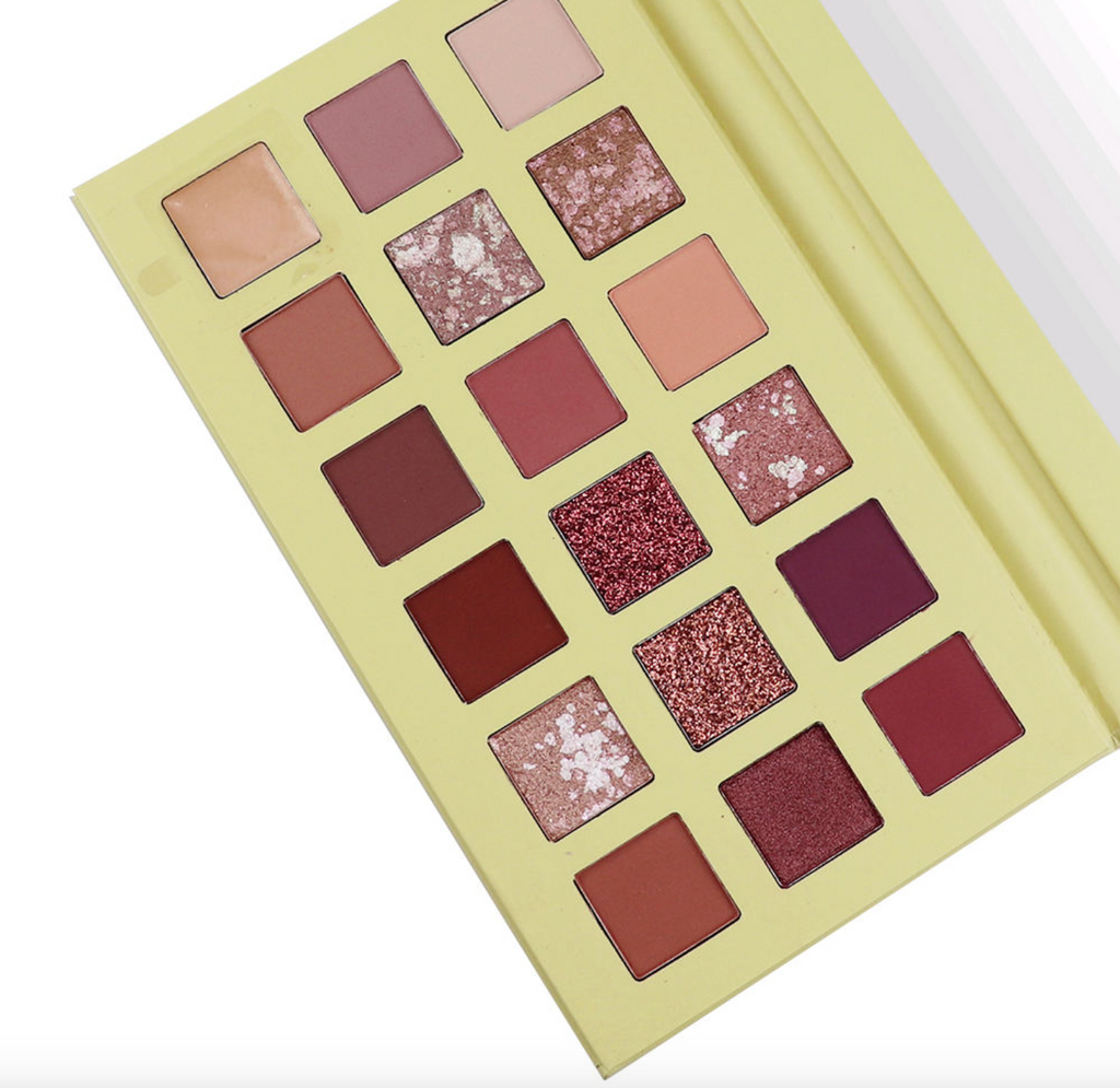 Professional 18-Color Eyeshadow Palette – Waterproof Matte & Shimmer Makeup